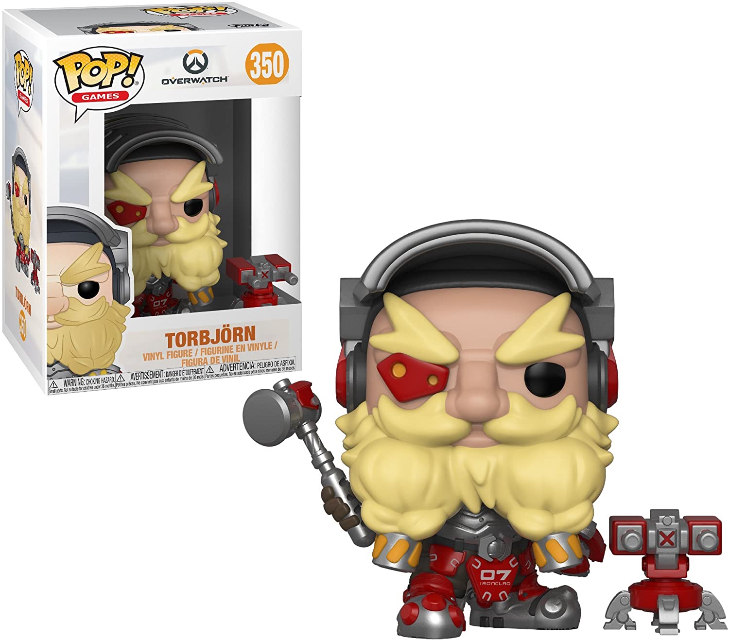 Funko Pop! Games: Overwatch – Torbjörn #350 — image 3