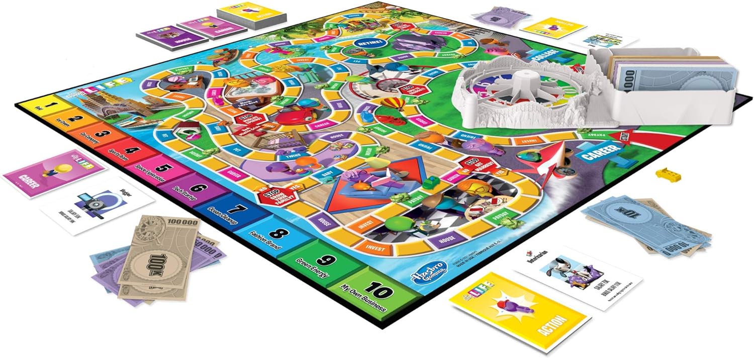 Hasbro The Game of Life – Classic Family Board Game for Kids & Adults (2–4 Players) — image 2